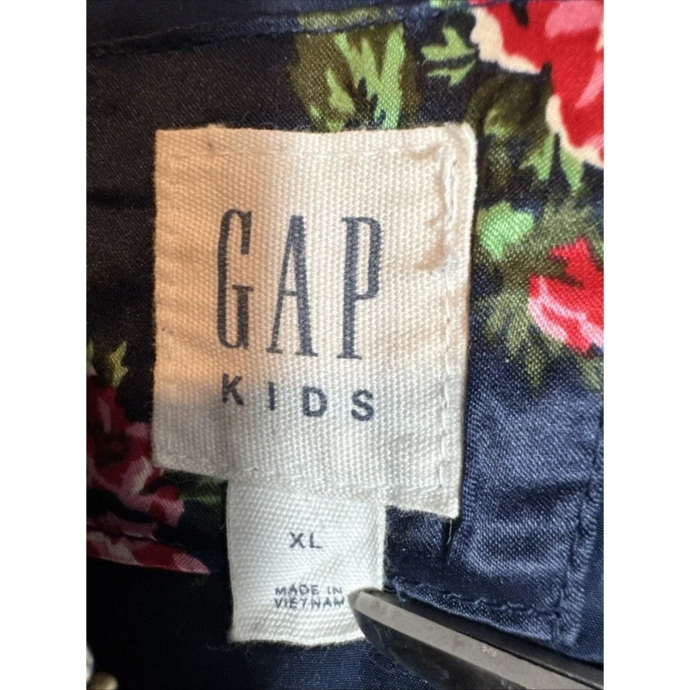 GAP GIRL'S FLORAL ROSE BOMBER JACKET ORG.‎ $58.00 SIZE XL